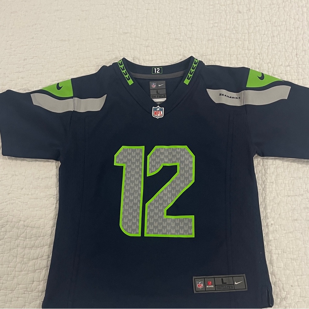 Kids Seahawk NFL Team Jersey